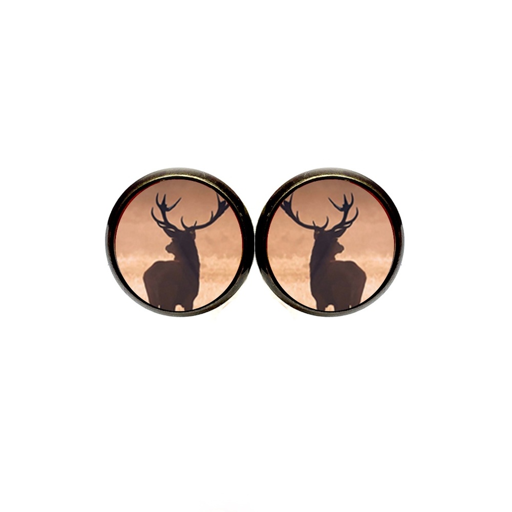 Deer Buck Earrings